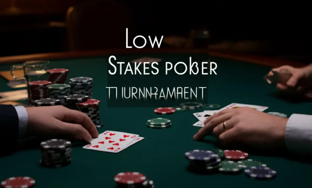 low stakes poker tournaments