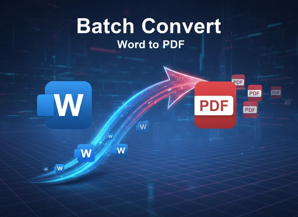 How to Batch Convert Word to PDF Files Quickly How to Batch Convert Word to PDF Files Quickly