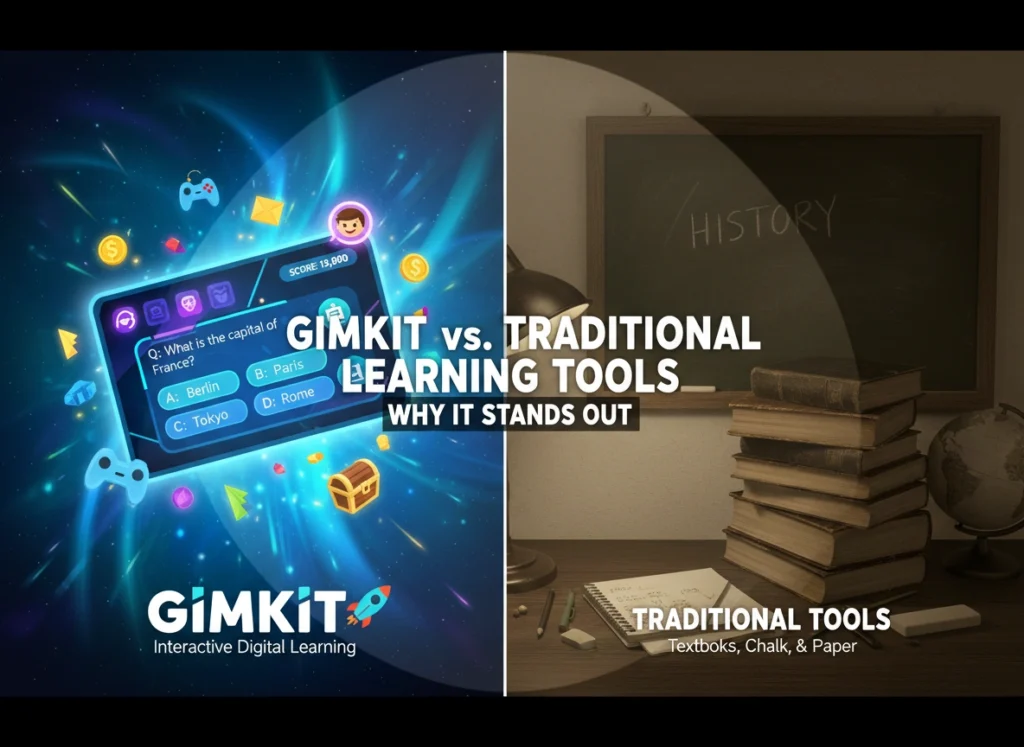Gimkit vs. Traditional Learning Tools: Why It Stands Out